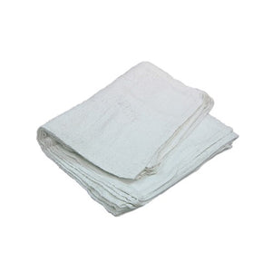 New Terry Bath Towels, White, Bulk