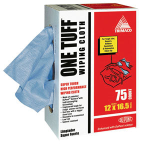 One Tuff™ Wiping Cloths with DuPont™ Co-Brand, 12x16.5, 75 pack